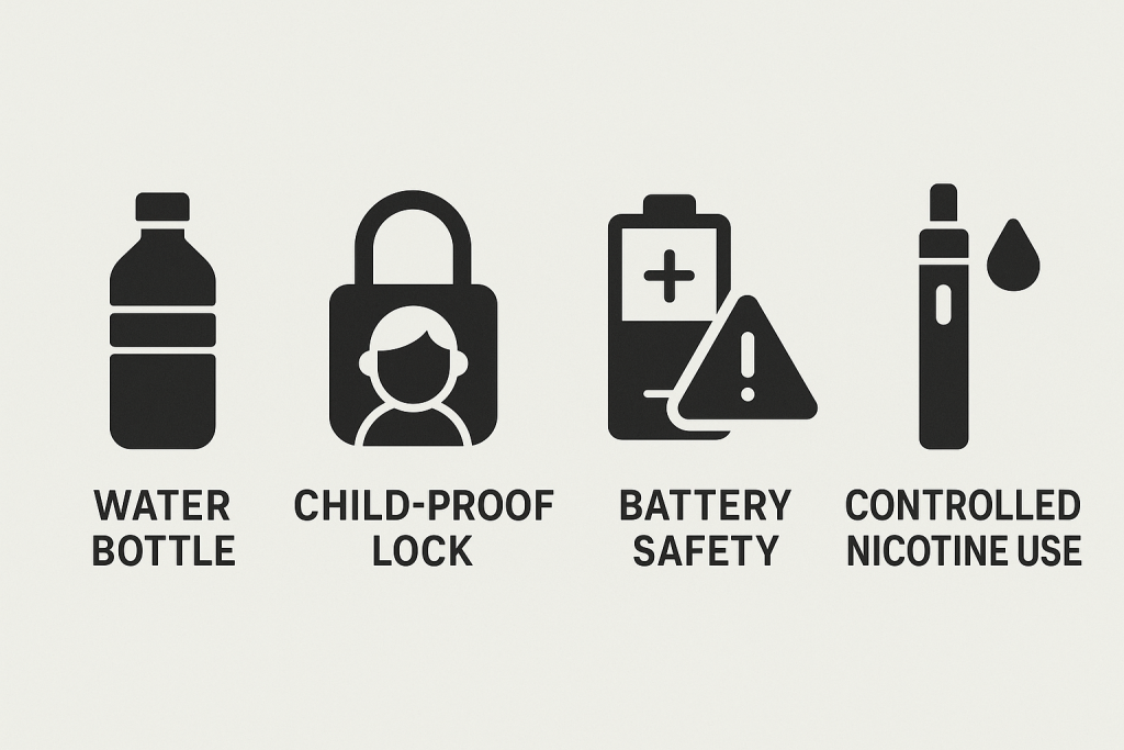 Health and Safety Tips for Vaping